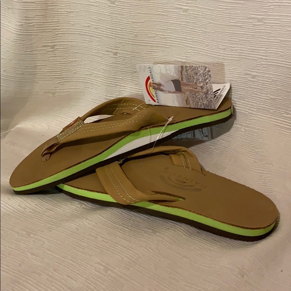 RAINBOW 🌈 Women’s Medium OR Large Sandal - Picture 2 of 5